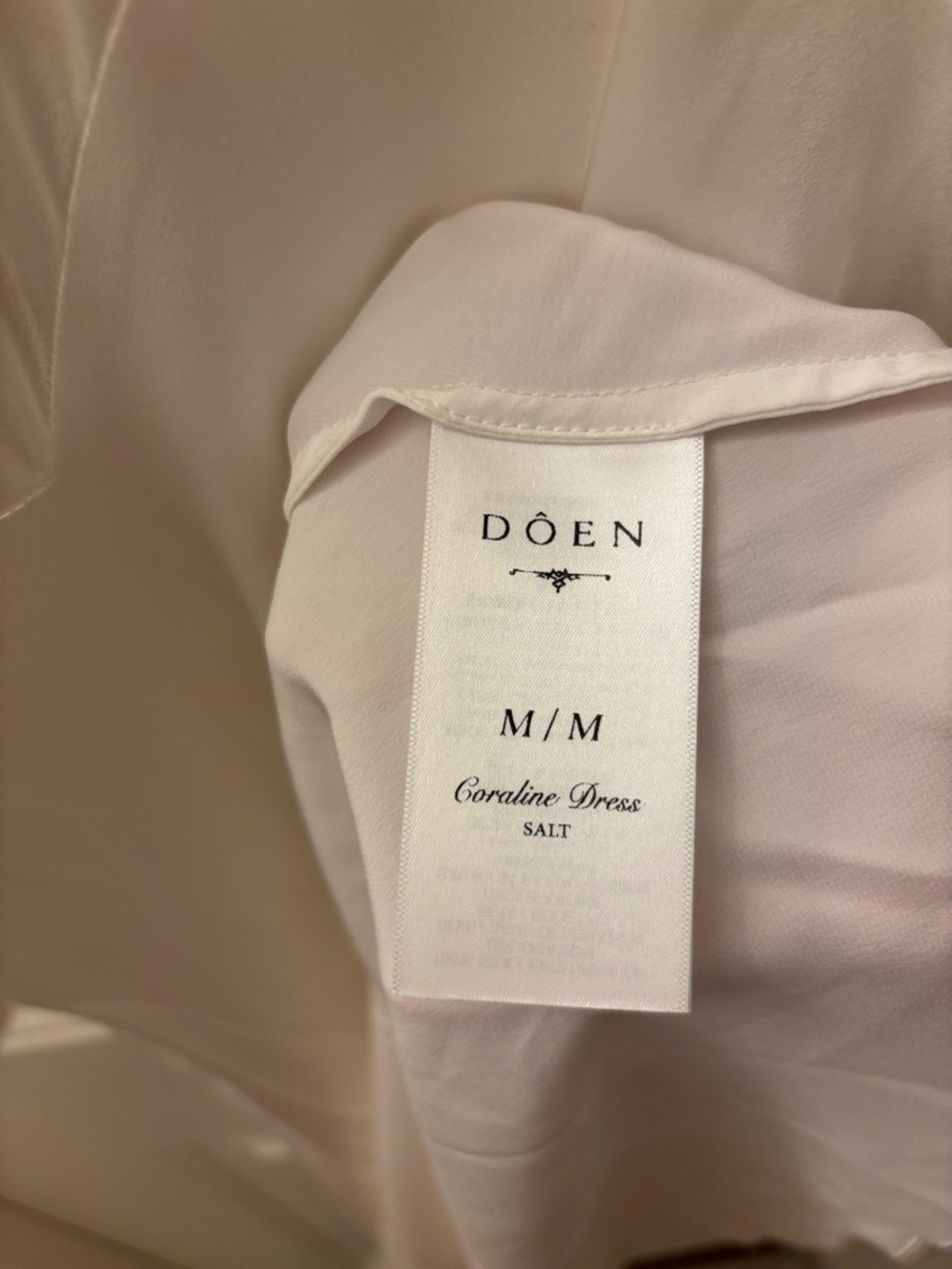 Doen Coraline Dress in Salt - Picture 8 of 10